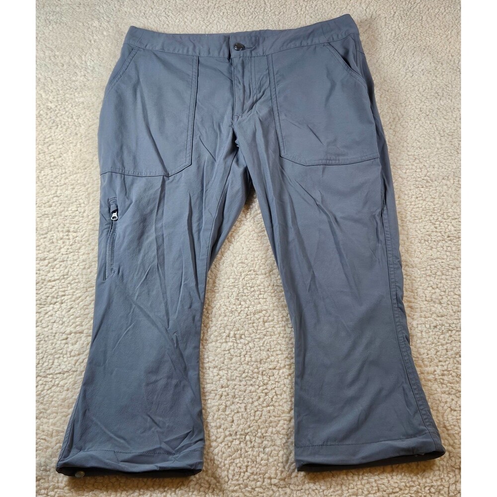 Columbia Womens Hiking Pants Size 8 Gray Omni-Shield Stretch Outdoor Hiking